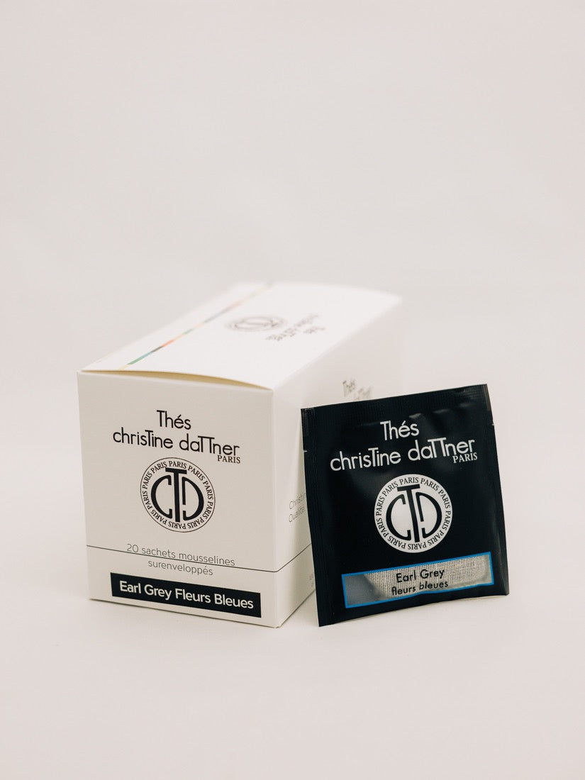 Thé Earl Grey fleurs bleues